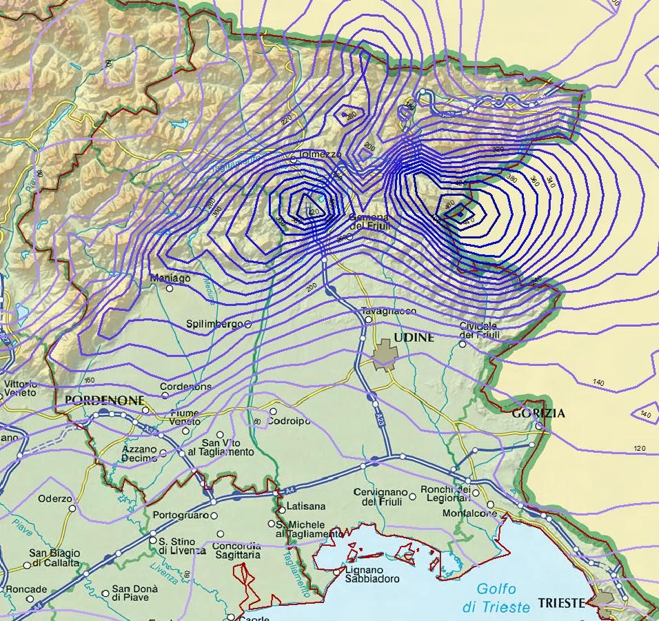 4. DESCRIZIONE DELLA PRECIPITAZIONE NELLE DIVERSE ZONE DI ALLERTA Come è stato descritto nei precedenti paragrafi, le precipitazioni che hanno interessato la regione Veneto, seppur abbondanti, non