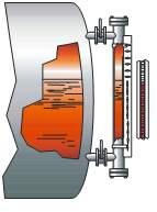 2.46 INDICATORI DI LIVELLO LK 0 INDICATORI DI LIVELLO con tubo di vetro Gli indicatore di livello sono composti da : - Rubinetto superiore - Rubinetto inferiore completo di rubinetto di scarico LK4