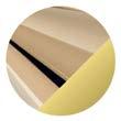 Ausführungen außen/innen: weiss RAL 9016/silberfarben, 213 Farbtöne RAL Classic/silberfarben, Zement/silberfarben, Bronze/goldfarben, Gusseisen/ silberfarben mit matter Oberfläche.