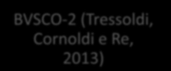 (Tressoldi, Cornoldi e Re, 2013) BHK (Di