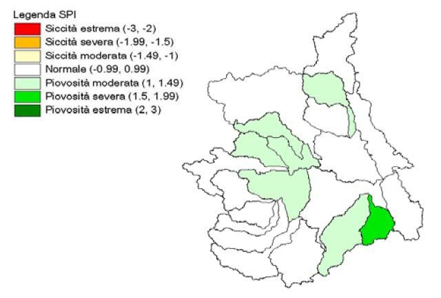 situazione di siccità.