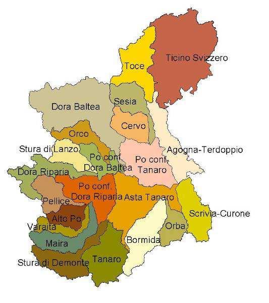 ANALISI PLUVIOMETRICA Precipitazioni osservate L'analisi delle precipitazioni avvenute in Piemonte nell'anno 29 si basa sul confronto fra le precipitazioni medie mensili osservate e quelle relative