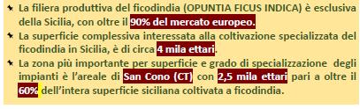 Caso Studio: OPUNTIA BIOTECH San Cono- Catania Bioagri-Proimprese San Cono Micro Bioraffineria integrata sul Territorio che, partendo