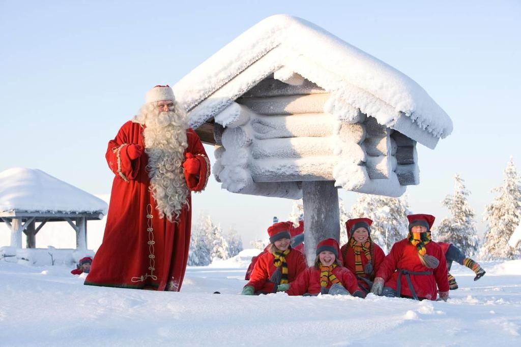 Rovaniemi Incontriamo Babbo Natale Stagione 2020 Rovaniemi, situata sul Circolo Polare Artico, è la moderna capitale della Lapponia Finlandese, qui Babbo Natale ha stabilito la sua dimora ufficiale
