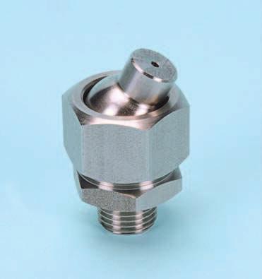 ball-nozzles: possibility to adjust the direction of the jet precisely, according to your mounting needs CODE STD. MT.