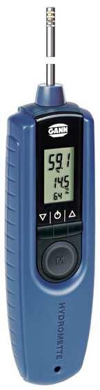 Il GANN HYDROMETER BLUE LINE COMPACT RH-T è un termoigrometro multifunzione molto preciso per misurare rapidamente l umidità relativa e la temperatura dell aria.