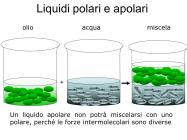 Al contrario di quel che accade nei gas, non tutti i liquidi sono miscibili tra loro.