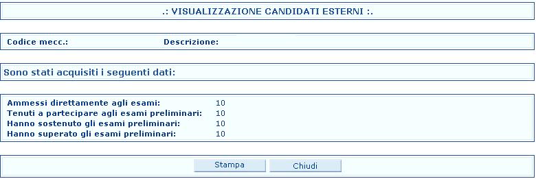 fare clic sul tasto Indietro per tornare alla schermata precedente e modificare il campo desiderato Non facendo clic sul tasto Conferma i