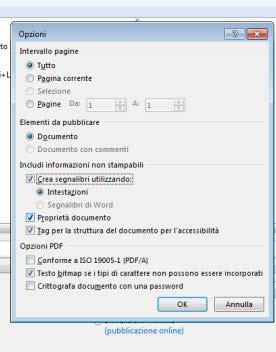 CONVERSIONE DELLA TESI IN PDF WORD 2007 E VERSIONI SUCCESSIVE 1