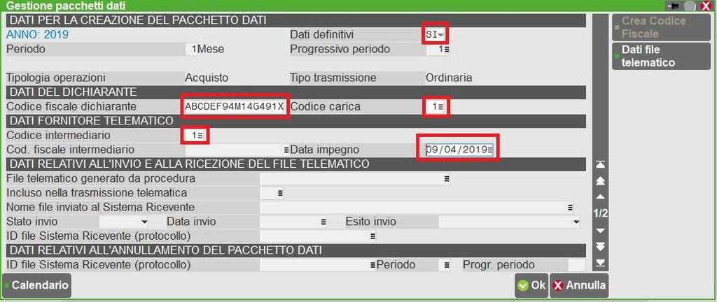 F10 abbiamo creato a questo punto i nostri pacchetti, pronti per essere trasformati in file