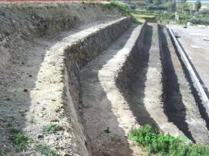 radicazione profonda è quello realizzato in Sicilia, nei pressi di Catania, in un area attualmente utilizzata per attività industriali di separazione di RSU.