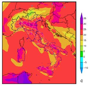 Precipitazione cumulata e vento UmiditÃ relativa Situazione: Pressione in graduale