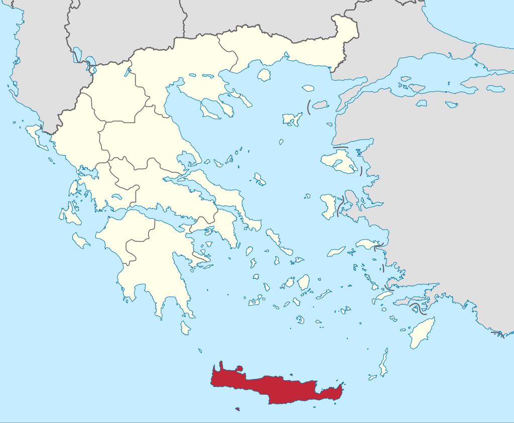 La civiltà cretese si sviluppa nell isola di Creta, si sviluppa tra il 2500 a.c. e il 1100 a.