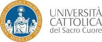 commerciale Università Cattolica del Sacro Cuore -