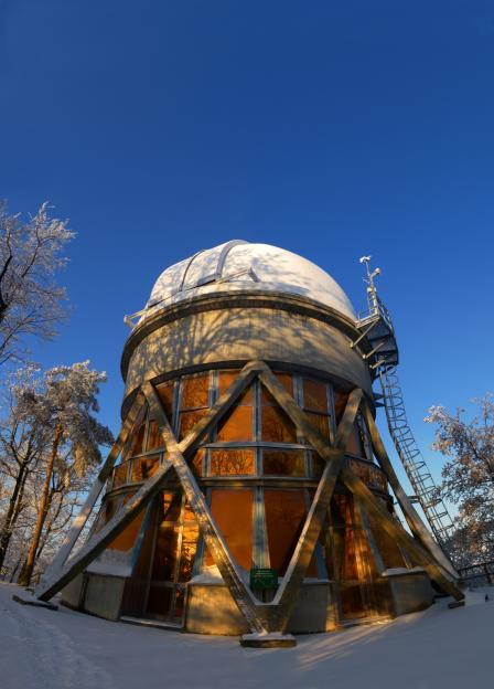 Il riflettore astrometrico REOSC presso l'osservatorio Astronomico di