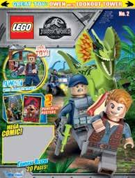 LEGO JURASSIC WORLD 2 LEGO CITY 5 SUPER PANINI 7 9 agosto 21x28, S., 32 pp.