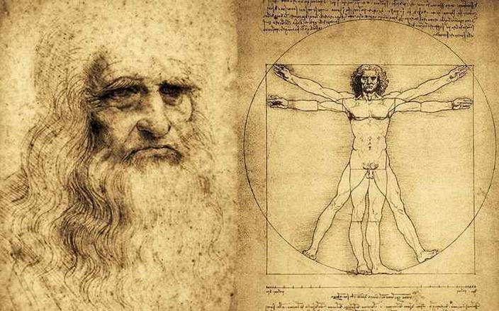 LEONARDO DA VINCI ERA UN GRANDE PITTORE E SCIENZIATO ITALIANO DEL 1500. INVENTAVA MOLTE MACCHINE E LE DISEGNAVA. LEONARDO DA VINCI HA DISEGNATO L UOMO DELL EURO.