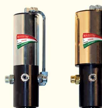 366/05 Aeropulsometro GRASSO per fusti da 20kg (50:1) - max 10m tubo Mod.