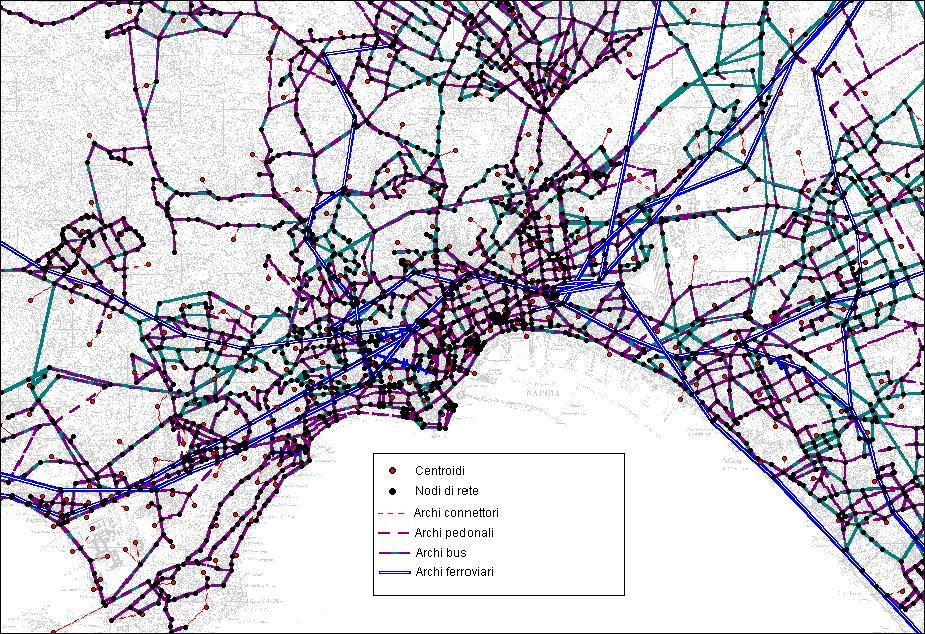 Esempi Grafo infrastrutturale del trasporto collettivo di