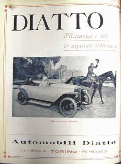 Diatto diventa uno fra i primi gruppi industriali del Regno d Italia.