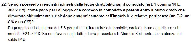 CONTRATTO DI COMODATO Comune di Torino il caso in cui