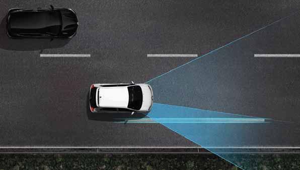 Guida in tutta sicurezza: il segnale acustico per il cambio di corsia si occupa di tenere sempre alto il tuo livello di attenzione.