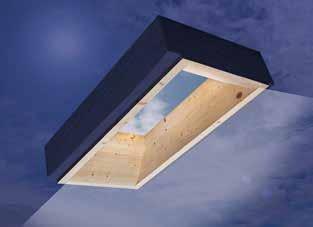+ ILLUMINAZIONE Grazie alla sua forma svasata a 45, Isocornìs amplifica tutta la luminosità offerta dalla superficie della finestra, migliorando il comfort abitativo interno.