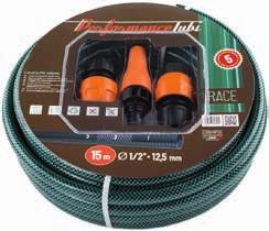 KIT IRRIGAZIONE 1/2 RETINATO 15MT - 3 strati in pvc 4.