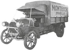 1850 Con la nascita della Autotrasporti Montecchi Gaetano il camion dell epoca, soprannominato Conte Rosso, viene utilizzato per