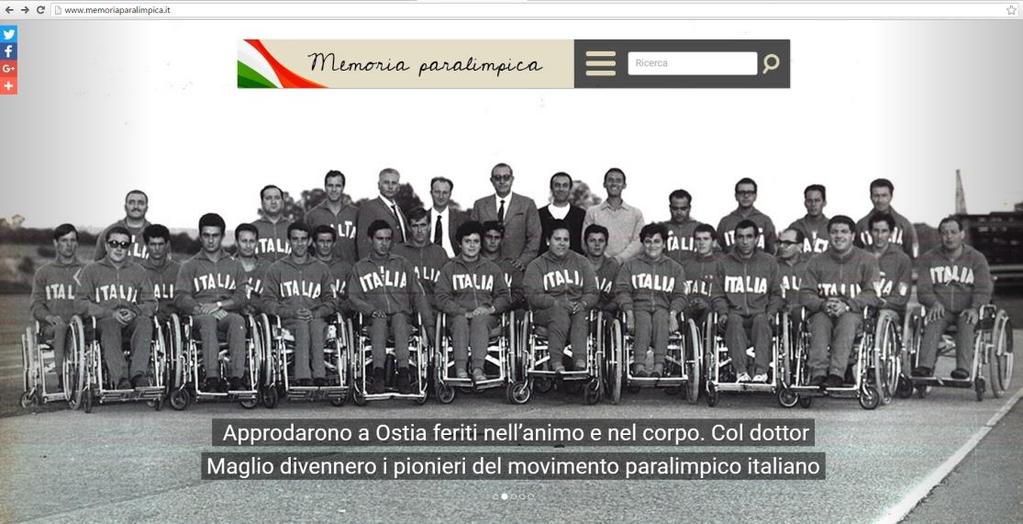 4.Guide, dossier e approfondimenti tematici: committenti Comitato Italiano Paralimpico «Archivio della memoria.