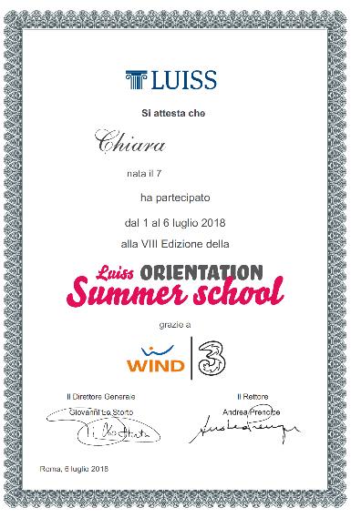 Visibilità garantita alle Associazioni Si possono personalizzare i diplomi