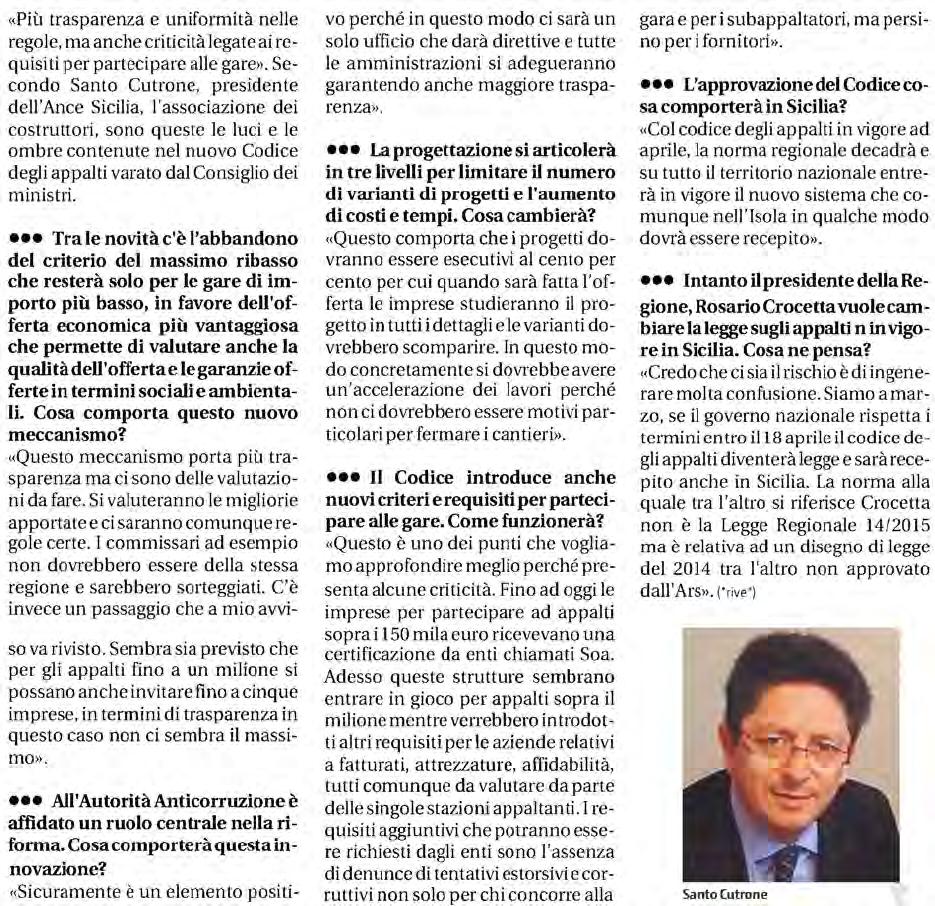 4 marzo 2016 GIORNALE