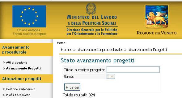 1) ACCESSO GESTIONALE Collegatevi all indirizzo http://gafse.regione.veneto.it/default.aspx qui andranno inseriti il nome utente e la password forniti dal servizio.