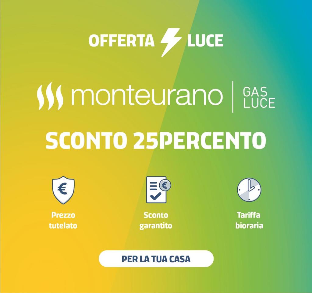 CONDIZIONI PARTICOLARI DI FORNITURA DI ENERGIA ELETTRICA - MERCATO LIBERO Valide per le richieste pervenute entro il 10/07/2019 SCONTO25PERCENTO è l'offerta domestica che ti dà la