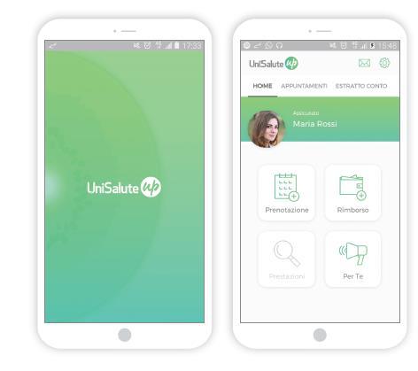 APP UNISALUTE L APP UniSalute consente l attivazione di un nuovo canale di gestione del servizio e della relazione con gli assicurati.