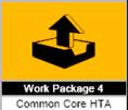 WP 4 Common Core HTA Obiettivi: Elaborare un modello per la standardizzazione della produzione di informazioni di HTA utilizzabili nei diversi Paesi dell Unione Europea Risultati: Core model HTA per