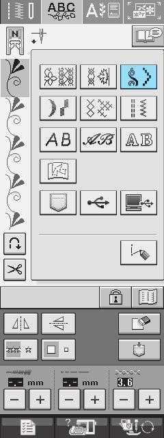 COMBINAZIONE DI DISEGNI/PUNTI # Premere. % Selezionre.! Il disply torn ll schermt di selezione del punto. $ Premere. & Premere.