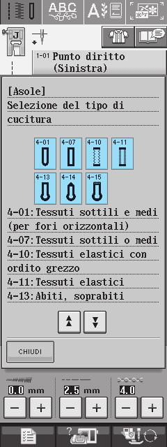 * Premere o per fr scorrere l pgin.! Srà visulizzt l schermt con i suggerimenti. Premere. * Premere per tornre ll schermt originle.