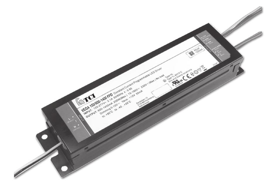 VEGA 75-200 FPD Direct current dimmable electronic drivers Alimentatori elettronici regolabili in corrente continua RIPPE FREE DIM-TO-ARM - Code - Codice FPD PROGRAMMIG TOO 127098 IK TO DOOAD