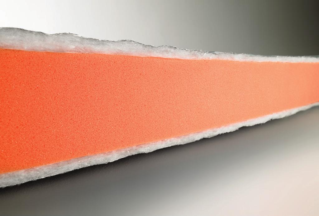 The polyurethane foam mattress - standard is compromise that combines adaptability and support.
