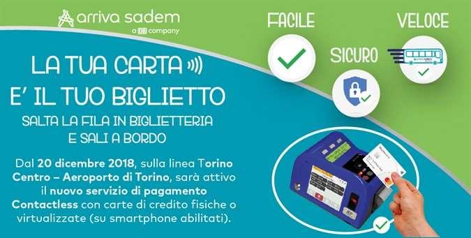 Progetto credit card contactless 15 L utenza salirà a bordo pagando direttamente con la propria carta, passandola sul lettore all ingresso.