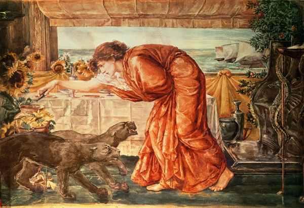 CIRCE Circe era una maga con il potere di preparare delle droghe, pozioni magiche con i quali trasformava a sua volontà gli uomini in animali.