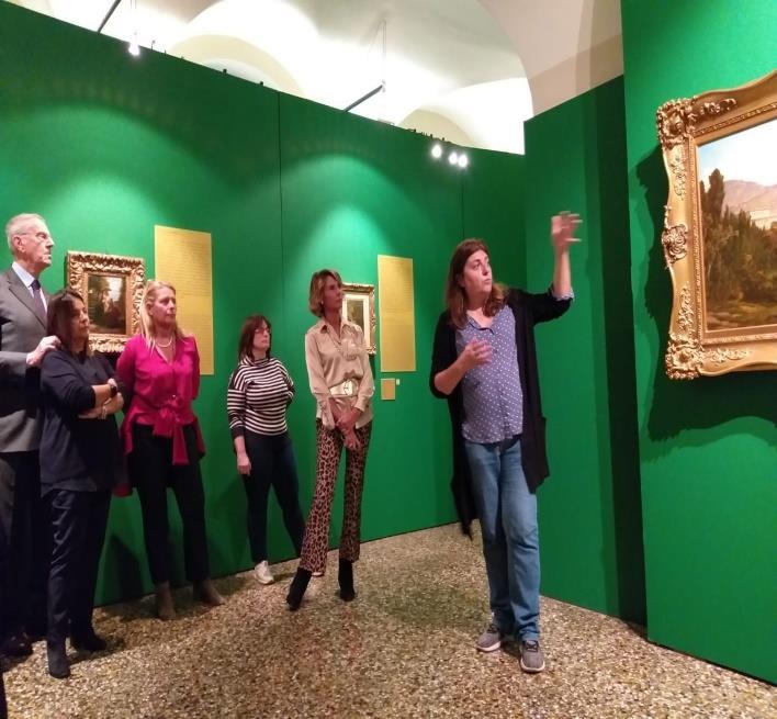 VISITA GUIDATA ALLA MOSTRA I MACCHIAIOLI : Aperta al pubblico dal 14 settembre al 9 dicembre 2018 Il 18 ottobre abbiamo organizzato la visita alla mostra I Macchiaioli presso il Palazzo della