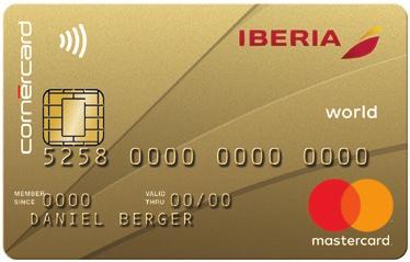 Richiesta carta Sì, con la presente richiedo la seguente carta Cornèrcard Iberia Gold Bonus di benvenuto: 10 000 Avios.