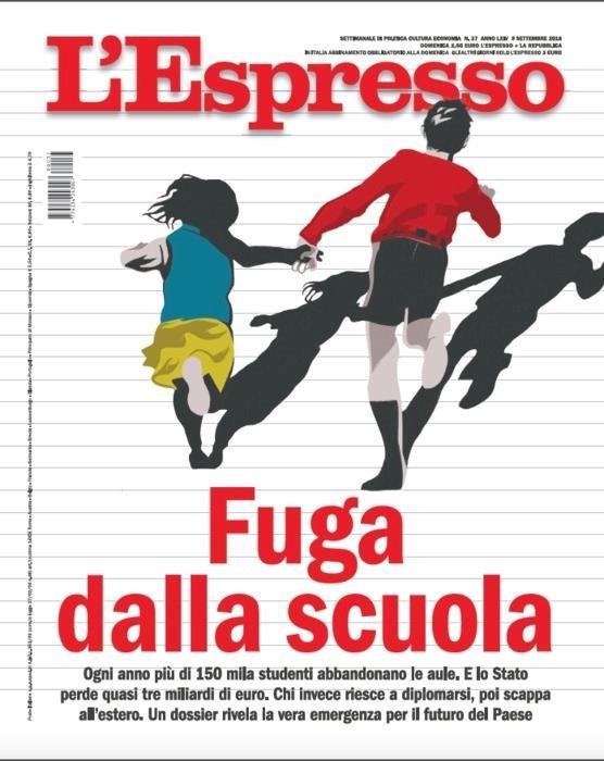 FONTE: Studio Tuttoscuola «La scuola colabrodo» «Se rottamiamo un