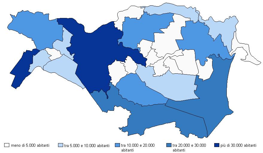 Censimento Popolazione residente per Comune dal 2001 al la popolazione residente è aumentata di 9.402 unità (+2,7%) Famiglie residenti tra il 2001 e il le famiglie residenti sono aumentate da 143.