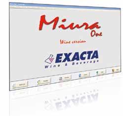 Miura SOFTWARE: Il software degli strumenti Miura è basato su sistema operativo Window.