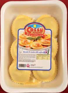 Ravioli Pastificio Cossu ricotta e zafferano