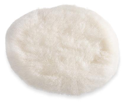Numero d'ordine 342.52 Pelle d'agnello di lucidatura Classic 50 Ø Il pad è composto al 90% di lana naturale e al 0% di poliestere. Questa composizione ne aumenta la durata e il volume.