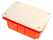 00 scatole di derivazione con coperchio IP40 in confezione singola in termoretraibile. FG10208 mod.1 - mm.92x92x45 - Confez. 60.00 FG10209 mod.2 - mm.